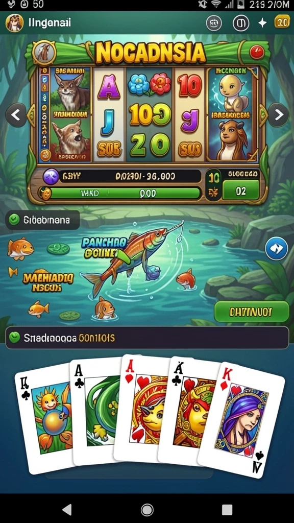 Screenshot menunjukkan tampilan awal permainan 555ZK yang menarik.