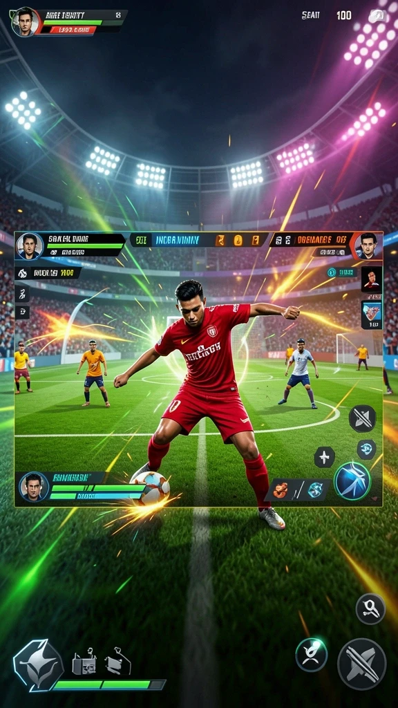 Tampilan utama permainan dengan berbagai pilihan slot.