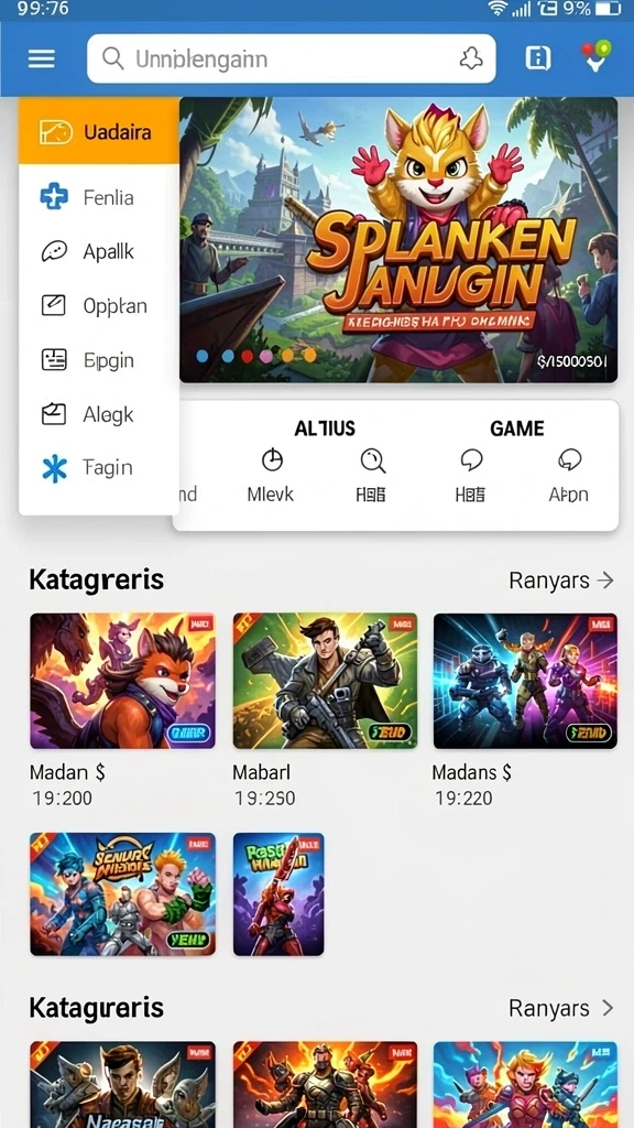 Fitur sosial yang menghubungkan pemain secara global