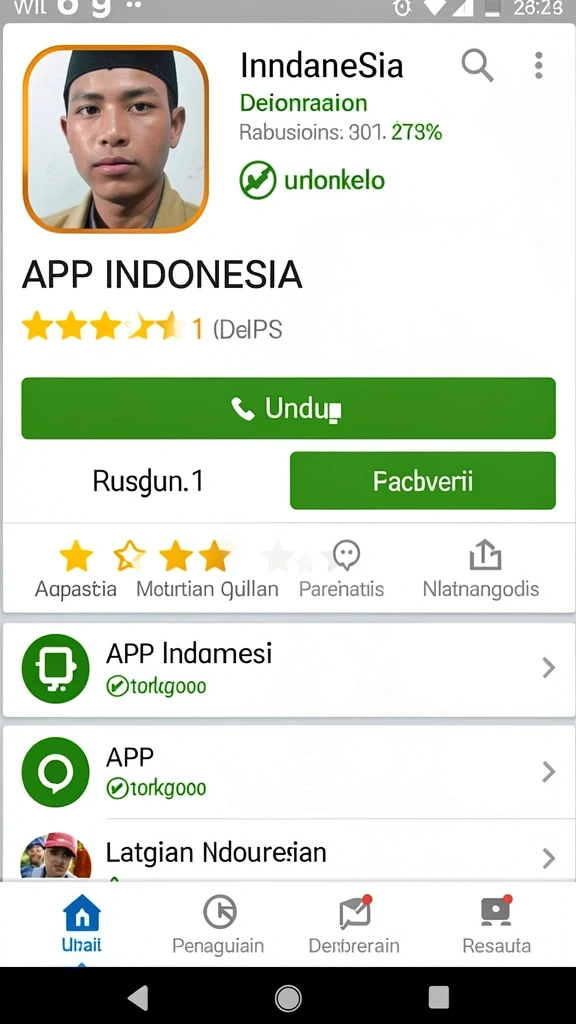 Antarmuka pengguna yang menarik dan intuitif.