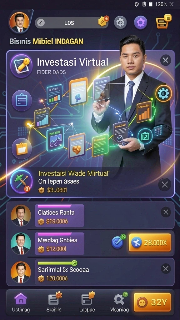Tampilan utama aplikasi 88ID yang menarik dan user-friendly.