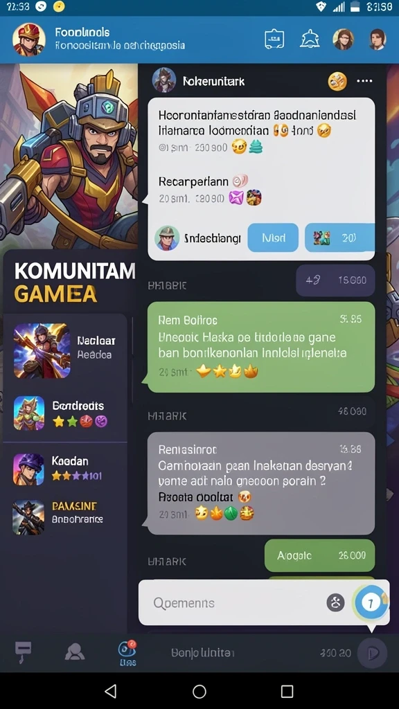 Mode permainan yang bervariasi dan menarik.