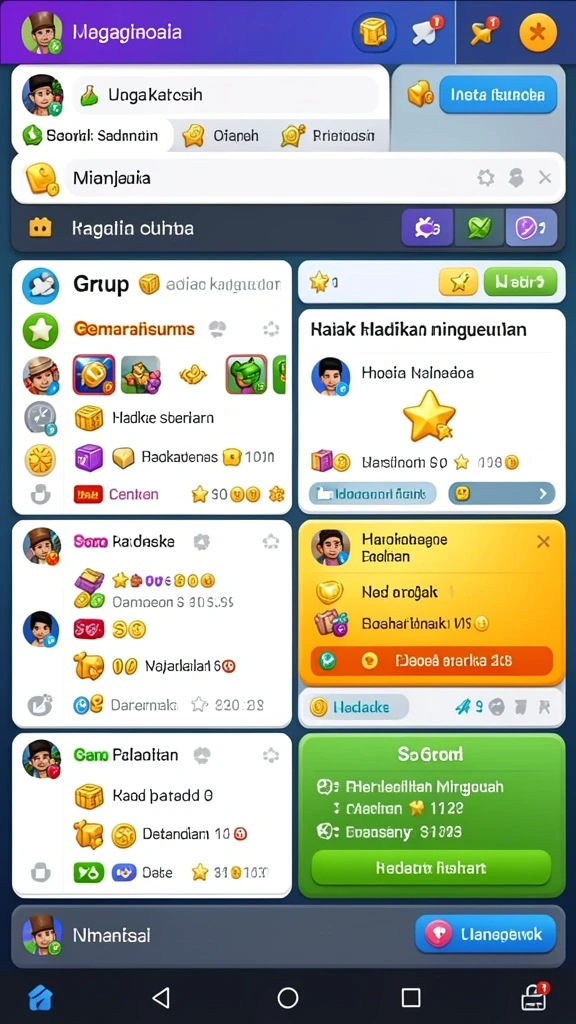 Fitur komunitas untuk berbagi dan berinteraksi.