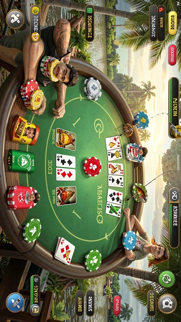 Screenshot pertama menampilkan karakter utama dalam aksi.
