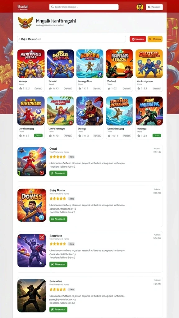 Screenshot kedua menunjukkan tampilan grafis yang memukau.