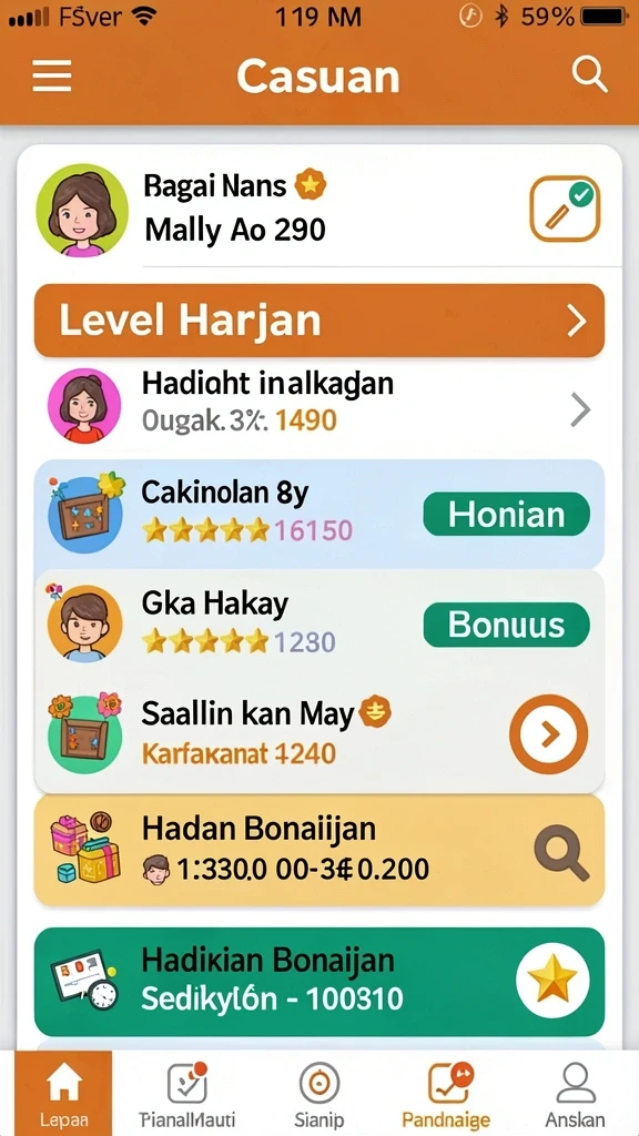 Fitur kolaborasi antar pemain untuk berbagi karya seni.