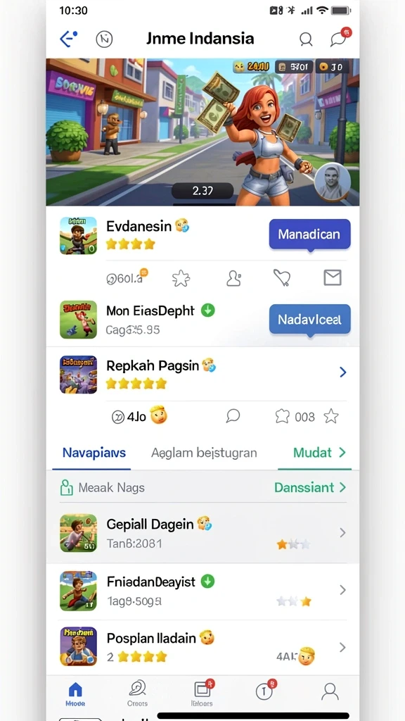 Pengalaman bermain yang seru dan menantang.