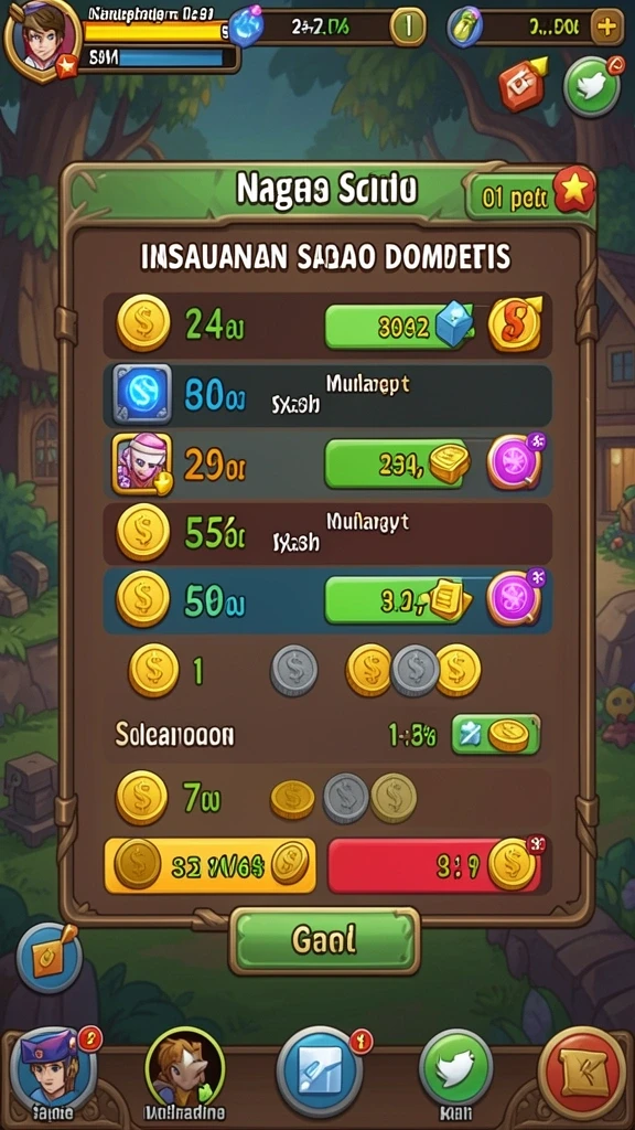 Tangkapan layar kedua menampilkan level baru yang menantang untuk dijelajahi.