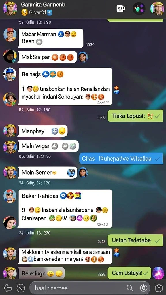 Menampilkan karakter utama dalam aksi seru.