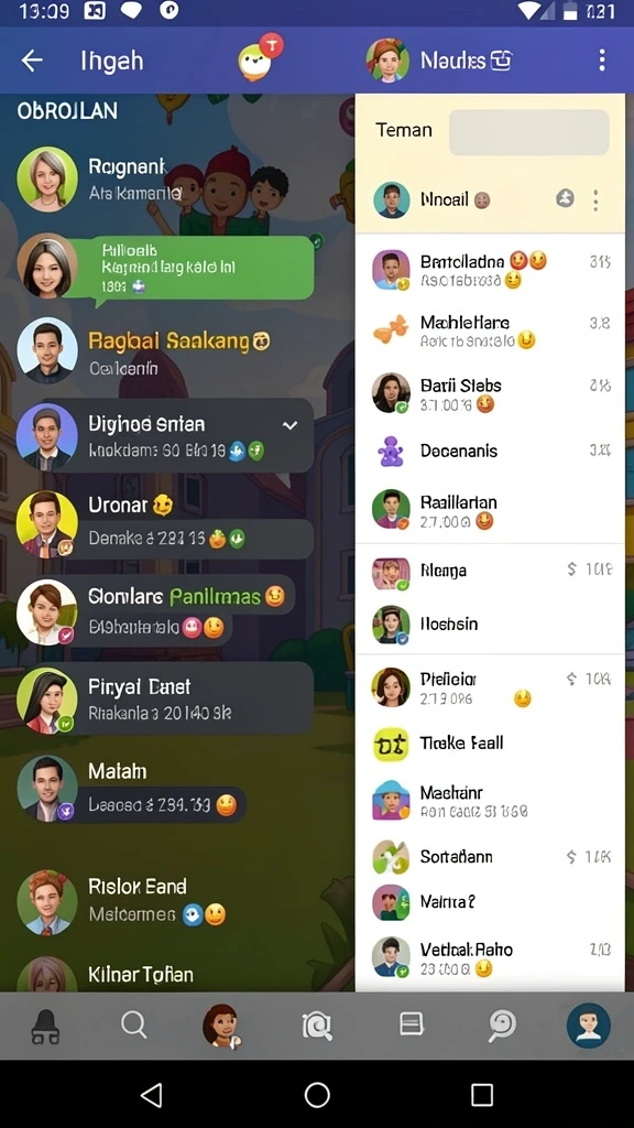 Gambaran menarik dari gameplay FA99 yang penuh warna.