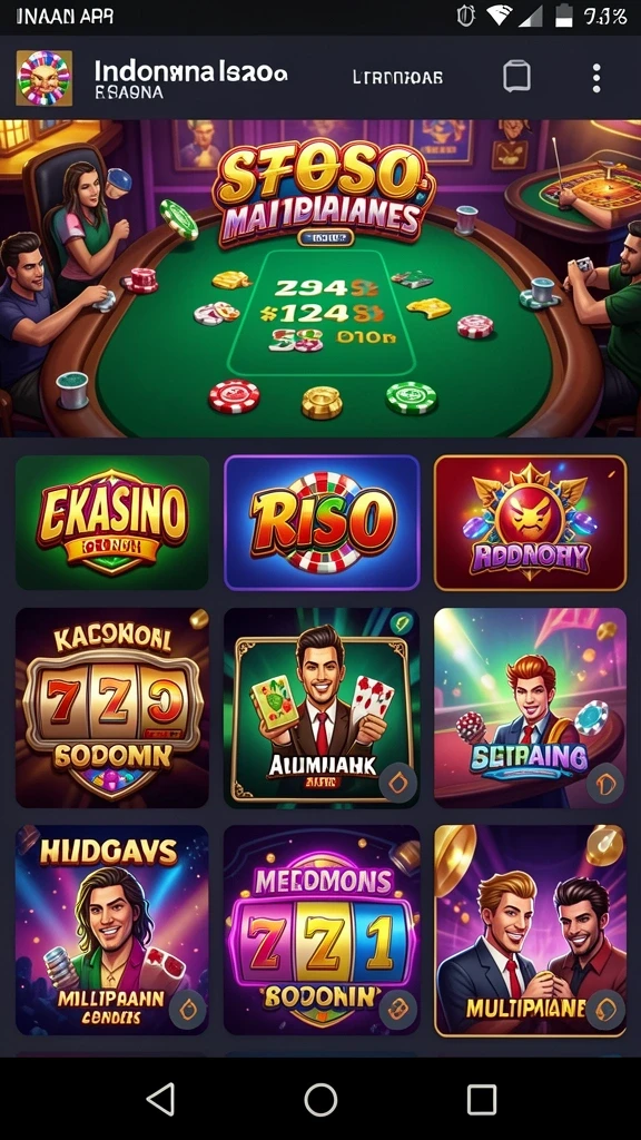Tampilan utama FUNGAME777 yang menarik dan intuitif.