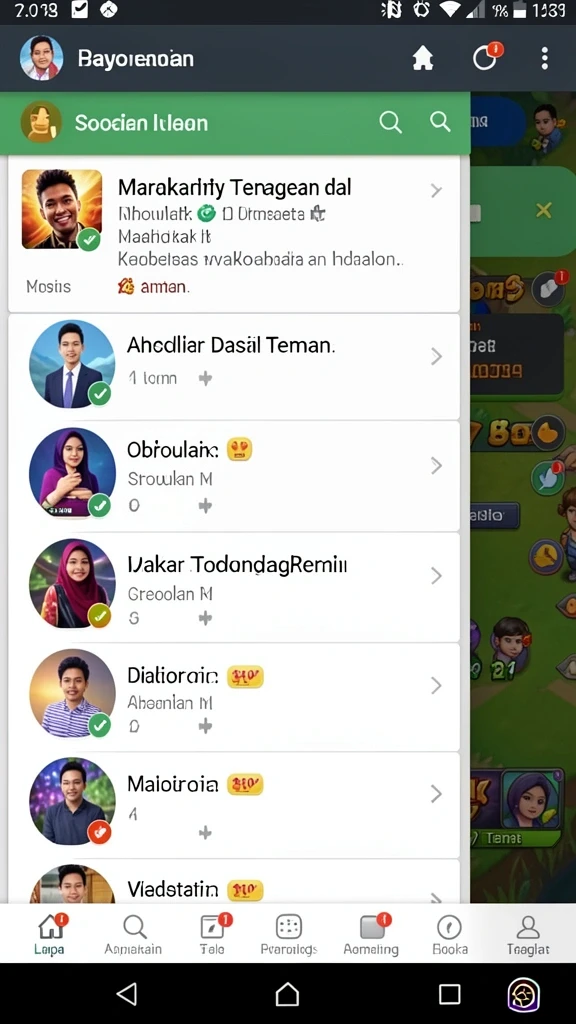 Tampilan antarmuka yang ramah pengguna dan mudah dinavigasi.
