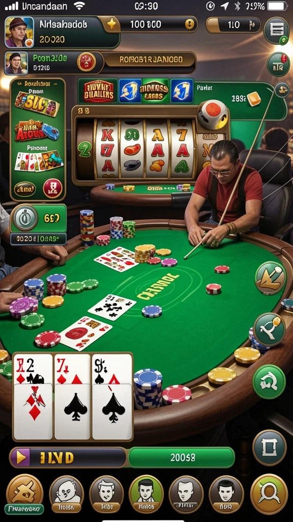 Tampilan leaderboard yang menampilkan peringkat pemain.