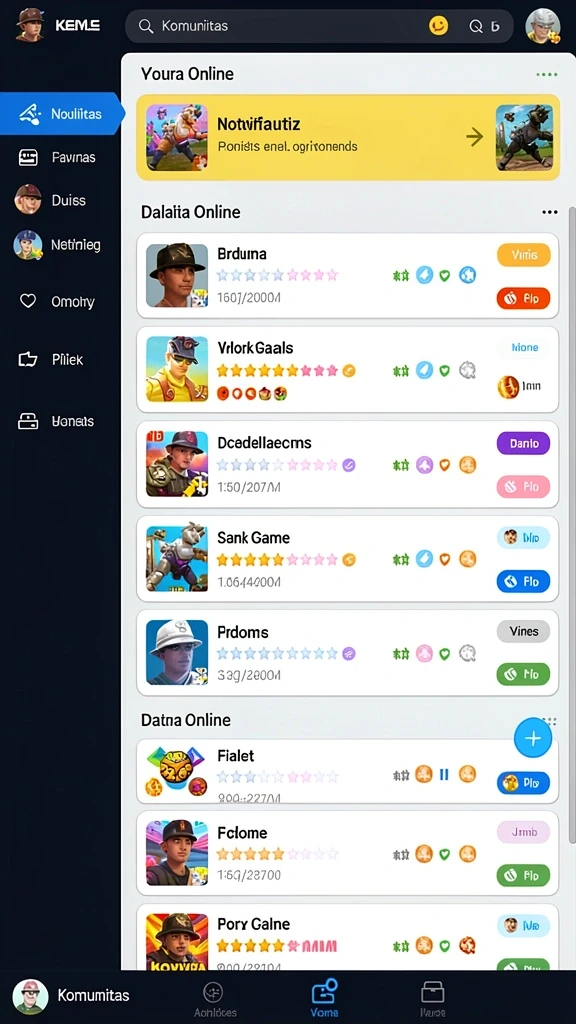 Tampilan utama game HARUM4D yang menarik.