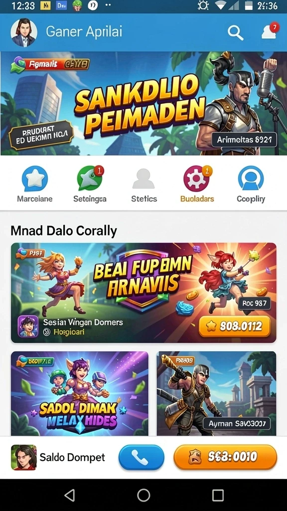 Screenshot misi yang menunjukkan tantangan seru dalam JAKARTAWIN.