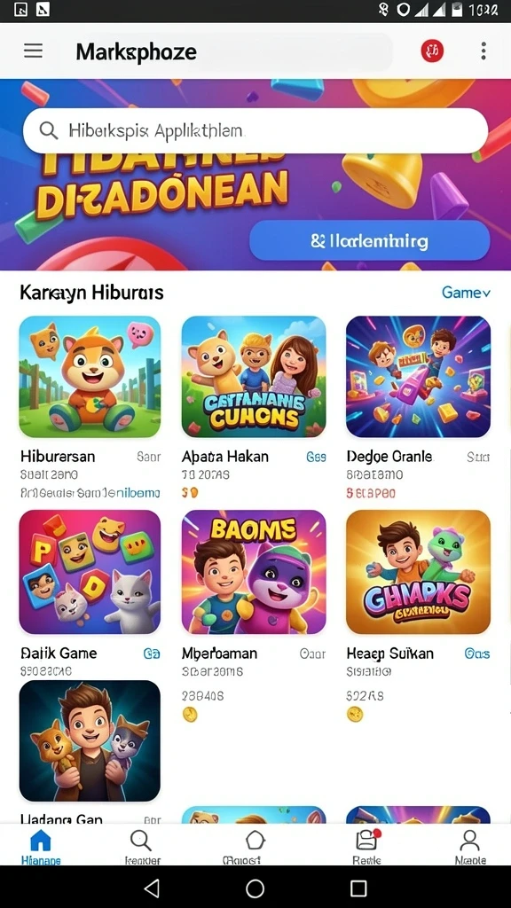 Gameplay yang seru dan menantang setiap levelnya.