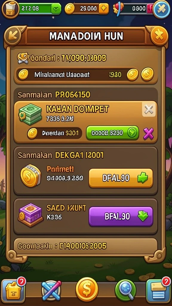 Screenshot menampilkan grafis permainan yang memukau.
