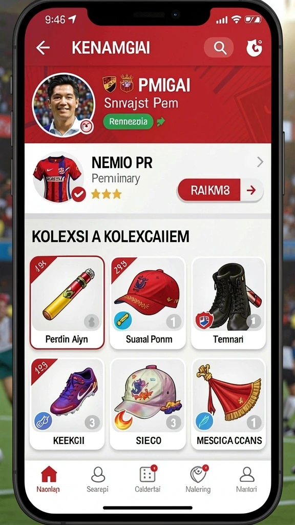 Screenshot level yang menantang dan seru.