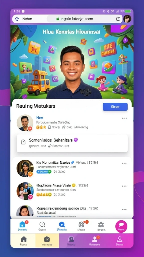 Screenshot menggambarkan fitur bonus menarik dalam L777.