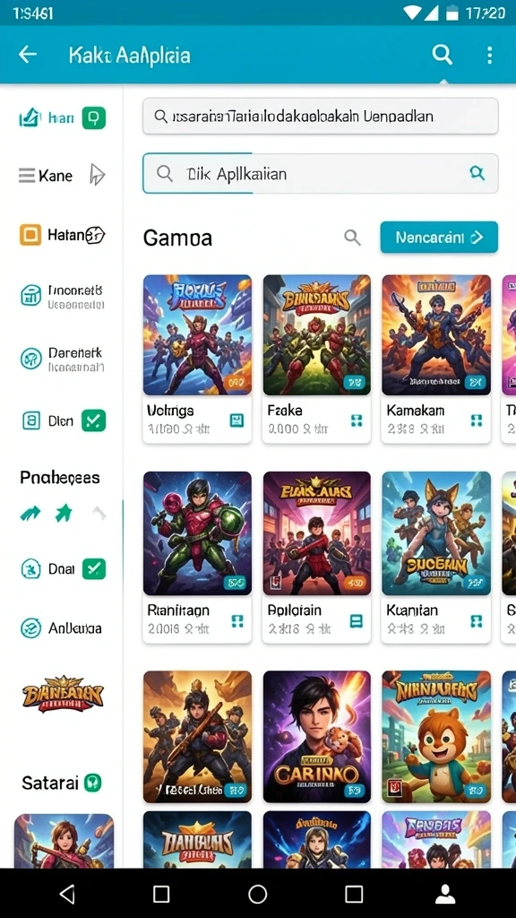 Mode permainan yang bervariasi dan menantang.