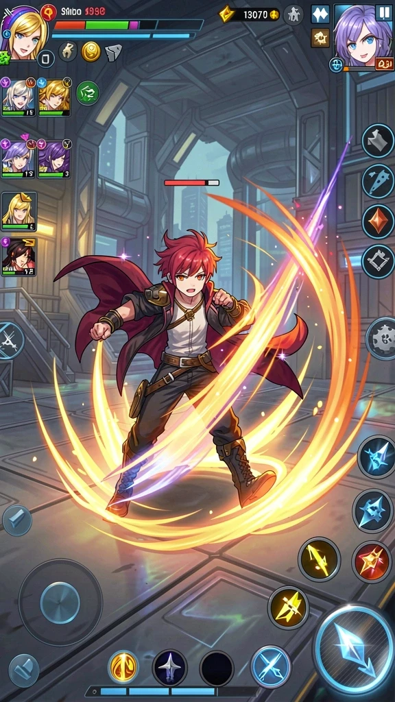 Mode multiplayer yang memungkinkan kompetisi antar pemain.