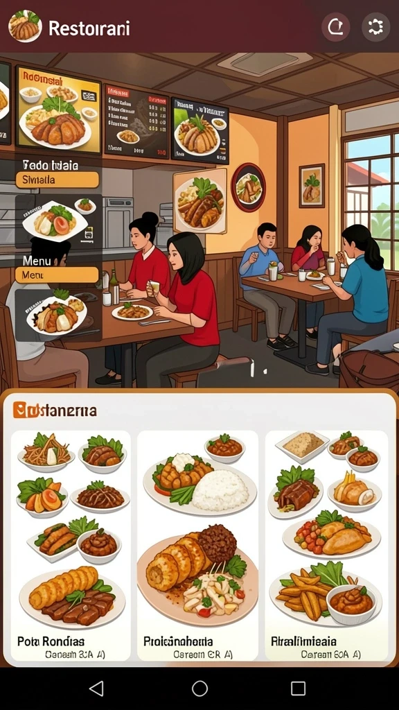Tangkapan layar menunjukkan tampilan awal permainan yang menarik.