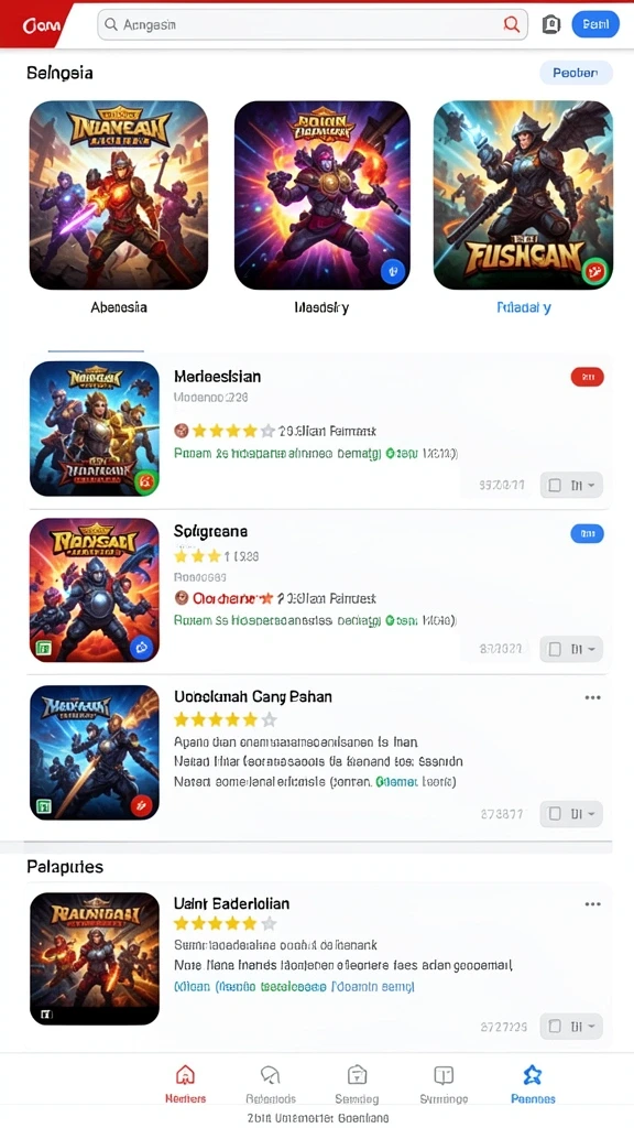 Tampilan antarmuka yang user-friendly dan menarik.