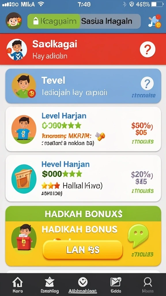 Screenshot menampilkan pertarungan seru melawan monster jahat.