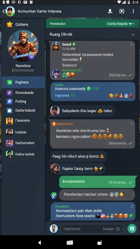 Screenshot menampilkan menu upgrade senjata dan karakter.