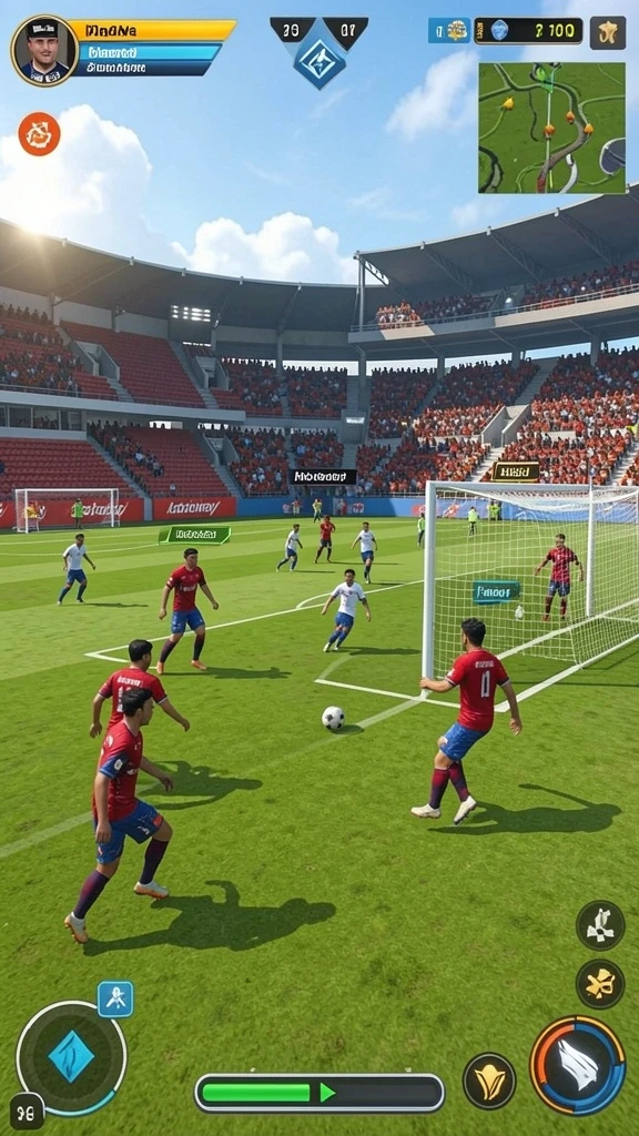 Tangkapan layar menunjukkan pemandangan indah dalam game.
