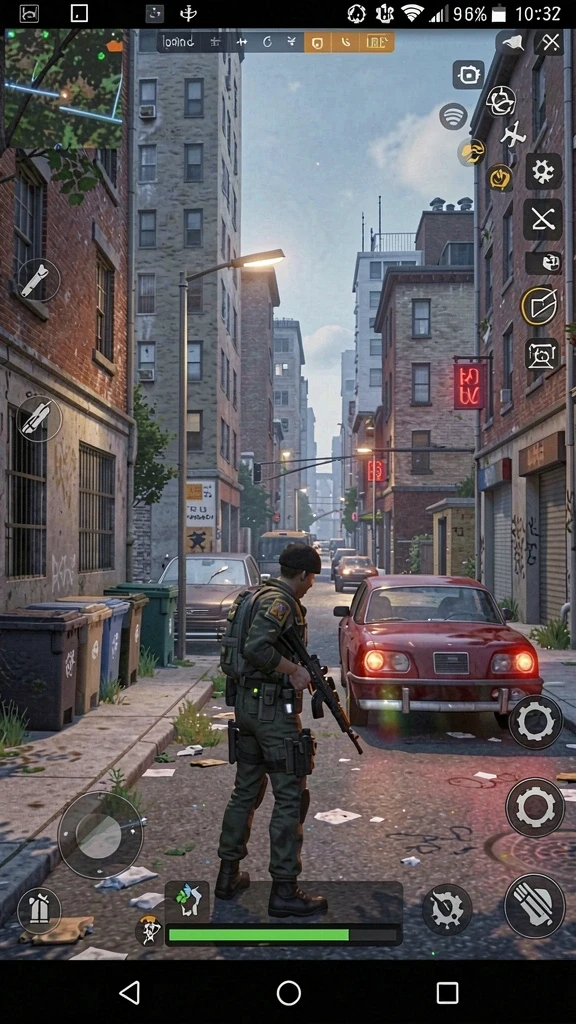 Screenshot menunjukkan karakter baru yang menarik.
