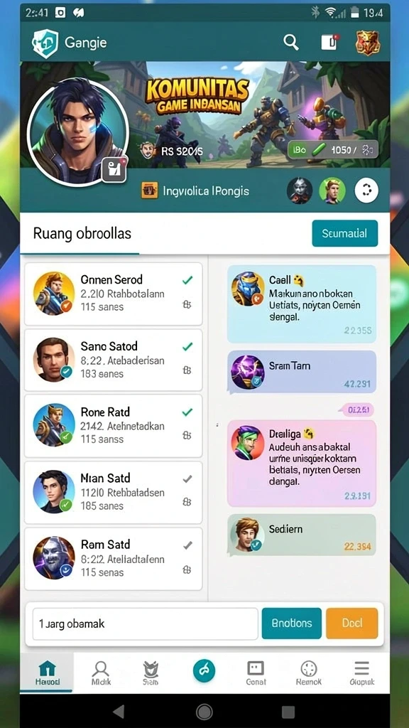 Screenshot menampilkan mode permainan multiplayer yang seru.