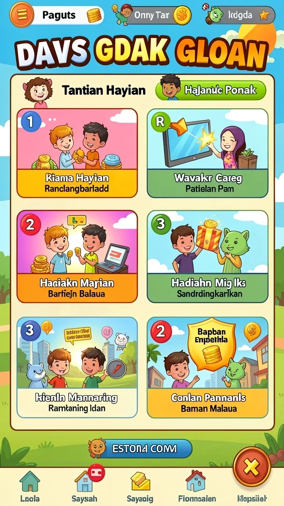 Statistik permainan yang mudah dipahami.