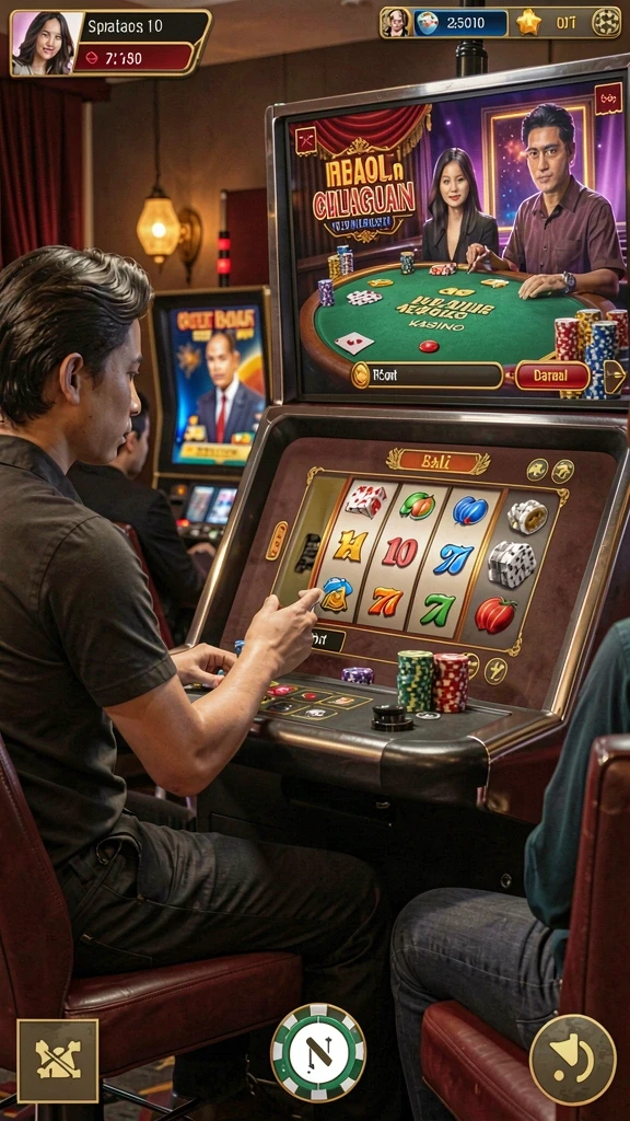 Fitur multiplayer yang memungkinkan bersaing dengan teman.