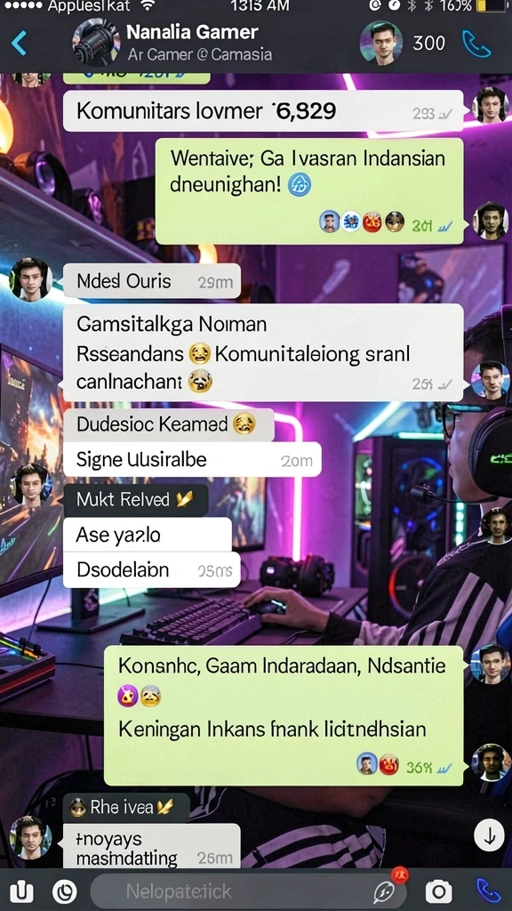 Tampilan menu yang mudah dinavigasi dan menarik.