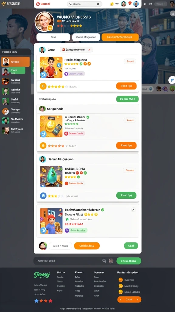 Gameplay seru dengan tantangan yang mendebarkan.
