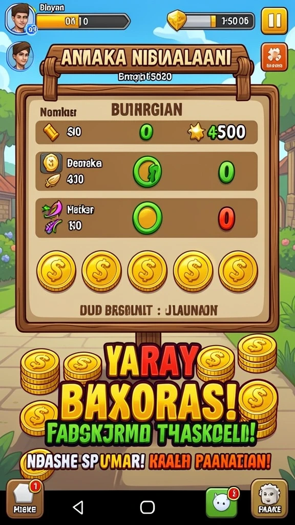 Berbagai pilihan permainan judi dalam satu aplikasi.